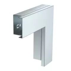   Obo Bettermann 6247504 LKM F40060FS lapos sarokelem felső résszel 40x60mm (szalaghorganyzott), DIN EN 10346