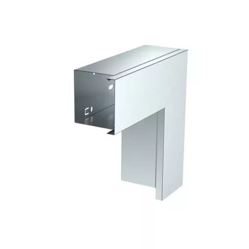 Obo Bettermann 6248328 LKM F80080FS  lapos sarokelem felső résszel darab 80x80mm (szalaghorganyzott), DIN EN 10346