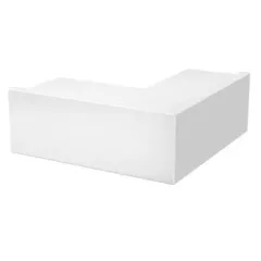   Obo Bettermann 6248432 LKM A80080RW külső könyök 80x80mm szalaghorganyzott / műanyag bevonatú, DIN EN 10346 hófehér