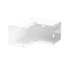   Obo Bettermann 6248436 LKM I80080RW belső könyök LKM 80080-hoz RAL 9010 80x80mm szalaghorganyzott / műanyag bevonatú, DIN EN 10346 hófehér