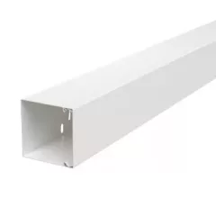   Obo Bettermann 6248694 LKM80080RW Vezetékrendező csatorna fenékperforációval 80x80x2000 szalaghorganyzott / műanyag bevonatú, DIN EN 10346 hófehér