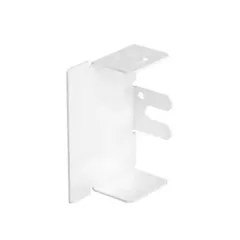   Obo Bettermann 6249426 LKM E40060RW véglezáróelem 40x60mm szalaghorganyzott / műanyag bevonatú, DIN EN 10346 hófehér