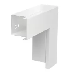   Obo Bettermann 6249485 LKM F60060RW lapos sarokelem felső résszel 60x60mm szalaghorganyzott / műanyag bevonatú, DIN EN 10346 hófehér
