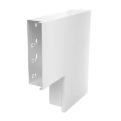   Obo Bettermann 6249523 LKM F60200RW lapos sarokelem felső résszel 60x200mm szalaghorganyzott / műanyag bevonatú, DIN EN 10346 hófehér