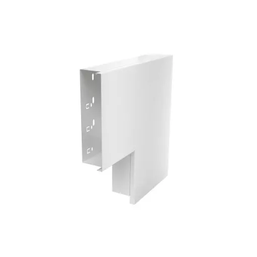 Obo Bettermann 6249523 LKM F60200RW lapos sarokelem felső résszel 60x200mm szalaghorganyzott / műanyag bevonatú, DIN EN 10346 hófehér