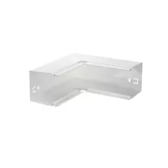   Obo Bettermann 6249612 LKM I60060RW belső sarokelem 60x60mm szalaghorganyzott / műanyag bevonatú, DIN EN 10346 hófehér