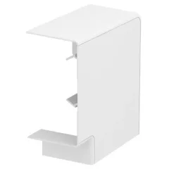   Obo Bettermann 6274420 GK-FH70130RW halogénmentes lapos sarokidom fedél 70x130mm hófehér