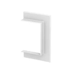   Obo Bettermann 6274920 G-KWAO90130RW Fali takarókeret nyitott kivitel 198x25x124 hófehér