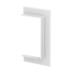   Obo Bettermann 6274930 G-KWAO90170RW Fali takarókeret nyitott kivitel 238x25x124 hófehér