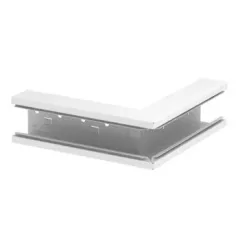   Obo Bettermann 6277010 GS-SA70110RW acél csatornához külső könyök szimmetrikus 70x110mm hófehér