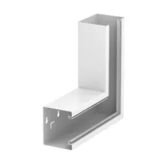   Obo Bettermann 6277120 GS-SFS90110RW acél csatornához Lapos sarokelem szimmetrikus 90x110mm hófehér