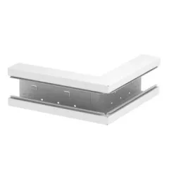   Obo Bettermann 6277210 GS-SA70130RW acél csatornához külső könyök szimmetrikus 70x130mm hófehér
