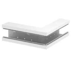   Obo Bettermann 6277310 GS-SA90130RW acél csatornához külső könyök szimmetrikus 90x130mm hófehér