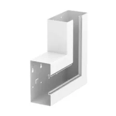   Obo Bettermann 6277720 GS-SFS90170RW acél csatornához Lapos sarokelem emelkedő szimmetrikus 90x170mm hófehér