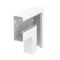   Obo Bettermann 6277830 GS-AFF70170RW acél csatornához Lapos sarokelem eső aszimmetrikus 70x170mm hófehér