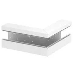   Obo Bettermann 6277910 GS-AA90170RW acél csatornához külső sarokelem aszimmetrikus 90x170mm hófehér
