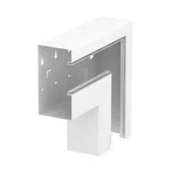   Obo Bettermann 6277930 GS-AFF90170RW acél csatornához Lapos sarokelem eső aszimmetrikus 90x170mm hófehér