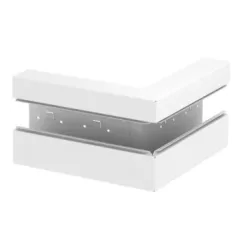   Obo Bettermann 6278010 GS-AA70210RW acél csatornához külső sarokelem aszimmetrikus 70x210mm hófehér