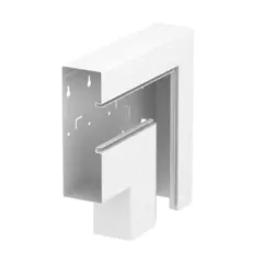   Obo Bettermann 6278030 GS-AFF70210RW acél csatornához Lapos sarokelem eső aszimmetrikus 70x210mm hófehér