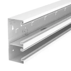   Obo Bettermann 6278200 GS-D70170RW acél parapetcsatorna aszimmetrikus két rekeszes 70x170x2000 hófehér