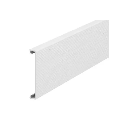 Obo Bettermann 6278780 GK-OTKRW Rapid 80 szerelvénycsatornához csatornafedél (bordázott) Oberteil 80x2000mm hófehér