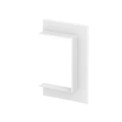   Obo Bettermann 6278890 G-AWAO90130RW Fali takarókeret nyitott kivitel 198x25x124 hófehér