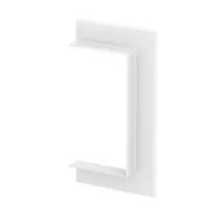   Obo Bettermann 6279000 G-AWAO90170RW Fali takarókeret nyitott kivitel 238x25x124 hófehér