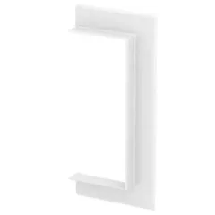   Obo Bettermann 6279010 G-AWAO90210RW Fali takarókeret nyitott kivitel 278x25x124 hófehér