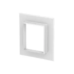   Obo Bettermann 6279020 G-AWAG90110RW Fali takarókeret zárt kivitel 178x25x158 hófehér