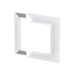   Obo Bettermann 6279030 G-AWAG90130RW Fali takarókeret zárt kivitel 198x25x158 hófehér