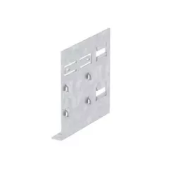   Obo Bettermann 6279804 KS70130 Falikonzol adapter GK70130-hez 128x122x27mm szalaghorganyzott, DIN EN 10346