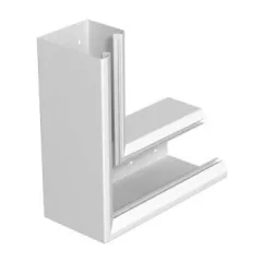   Obo Bettermann 6282720 GEK-SAFS133110RW lapos sarokelem 133x110mm hófehér