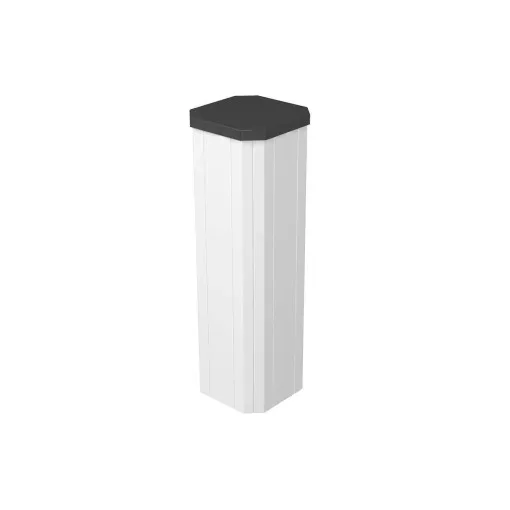 Obo Bettermann 6286700 ISSHS4 61OT3RW installációs féloszlop 680x212x212 hófehér