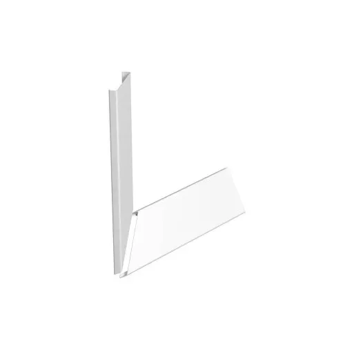 Obo Bettermann 6287060 FOOP3RW felső rész emelkedő lapos sarokhoz, pult 80x300mm hófehér