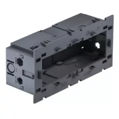   Obo Bettermann 6288579 71GD9-2 szerelvénydoboz 3 db Modul 45-ös szerelvényhez 160x76x51 acélszürke