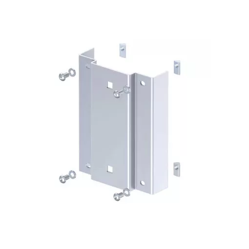 Obo Bettermann 6290456 ISS160160APKTS Adapterlemez konzolos szereléshez 166x216x56 fehéralumínium