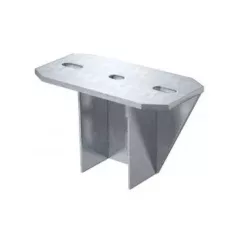  Obo Bettermann 6349056 KU 7 NOX FT fejlemez US 7 oszlophoz, nehéz kivitel  FT merítetten tűzihorganyzott, DIN EN ISO 1461