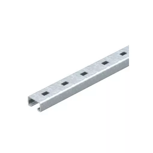 Obo Bettermann 6349404 - MS5030RP0220FT - Profilsín perforált 220x50x30 merítetten tűzihorganyzott, DIN EN ISO 1461