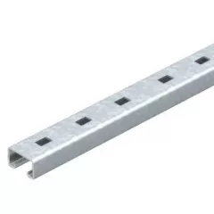   Obo Bettermann 6349412 - MS5030RP0260FT - Profilsín perforált 260x50x30 merítetten tűzihorganyzott, DIN EN ISO 1461