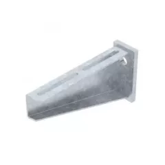   Obo Bettermann 6417752 AW 80 21 FT falikonzol ráhegesztett fejlemezzel B210mm FT merítetten tűzihorganyzott, DIN EN ISO 1461