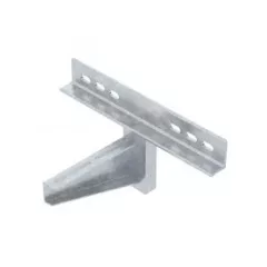   Obo Bettermann 6417906 AWSS 21 FT falikonzol nehéz építési forma B210mm FT merítetten tűzihorganyzott, DIN EN ISO 1461