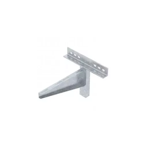 Obo Bettermann 6417914 AWSS 41 FT falikonzol nehéz építési forma B410mm FT merítetten tűzihorganyzott, DIN EN ISO 1461