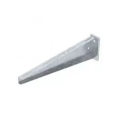   Obo Bettermann 6418619 AW 55 51 FT fali és oszlopkonzol ráhegesztett fejlemezzel B510mm FT merítetten tűzihorganyzott, DIN EN ISO 1461