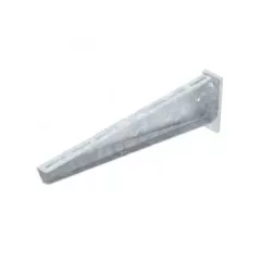   Obo Bettermann 6418627 AW 55 56 FT fali és oszlopkonzol ráhegesztett fejlemezzel B560mm FT merítetten tűzihorganyzott, DIN EN ISO 1461