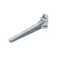   Obo Bettermann 6419577 AWV 41 FT állítható fali konzol  B410mm FT merítetten tűzihorganyzott, DIN EN ISO 1461