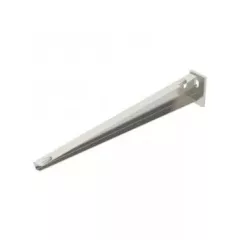  Obo Bettermann 6420648 AWG 15 41 A4 Fali- és oszlopkonzol rácsos kábeltálcához B410mm 2B felületkezelés nélkül, utókezelt