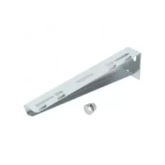   Obo Bettermann 6424616 MWAG 12 31 FS fali és oszlopkonzol rácsos kábeltálcához B310mm FS szalaghorganyzott, DIN EN 10346