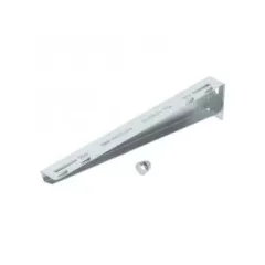   Obo Bettermann 6424624 MWAG 12 41 FS fali és oszlopkonzol rácsos kábeltálcához B410mm FS szalaghorganyzott, DIN EN 10346