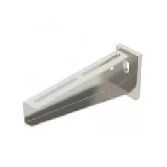  Obo Bettermann 6443063 AW 55 21 A2 fali és oszlopkonzol ráhegesztett fejlemezzel B210mm 2B felületkezelés nélkül, utókezelt