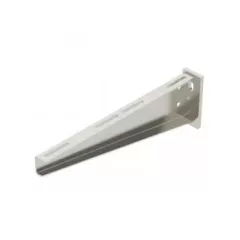   Obo Bettermann 6443071 AW 55 41 A2 fali és oszlopkonzol ráhegesztett fejlemezzel B410mm 2B felületkezelés nélkül, utókezelt